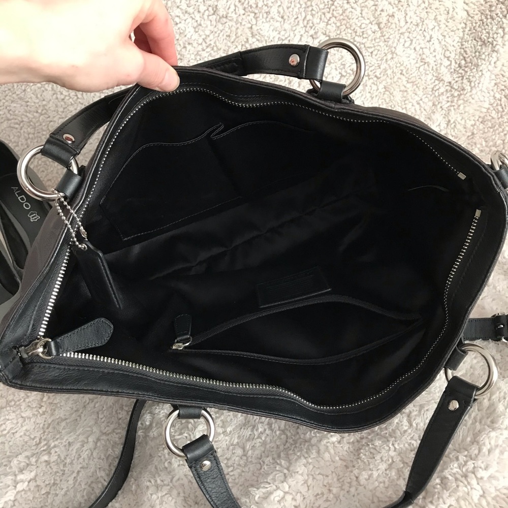 NWOT Coach black bag - Picture 7 of 8
